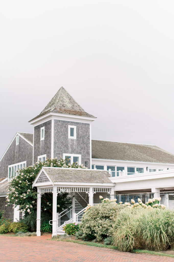 coastal wedding venue Wychmere Beach Club in Cape Cod, MA